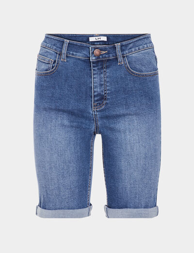 Berduma à ourlets denim stone femme