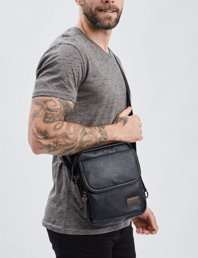 Sac pochette Creeks noir homme