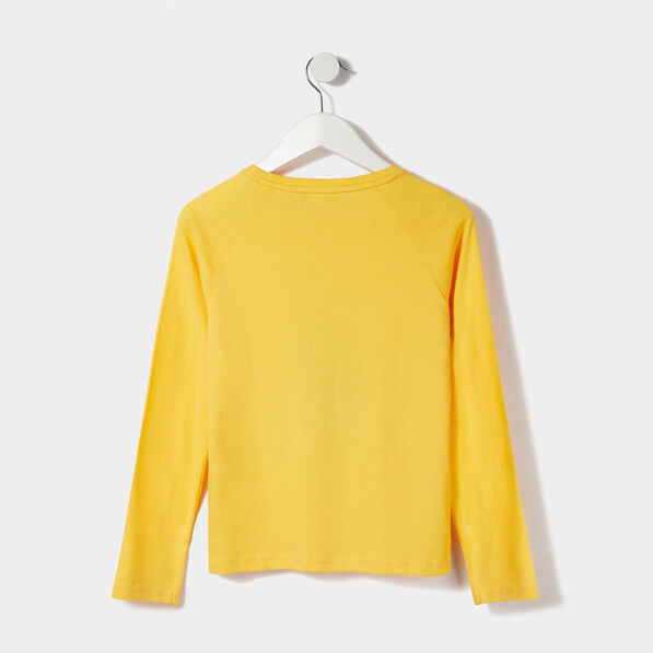 Ensemble pyjama 2 pièces jaune garçon