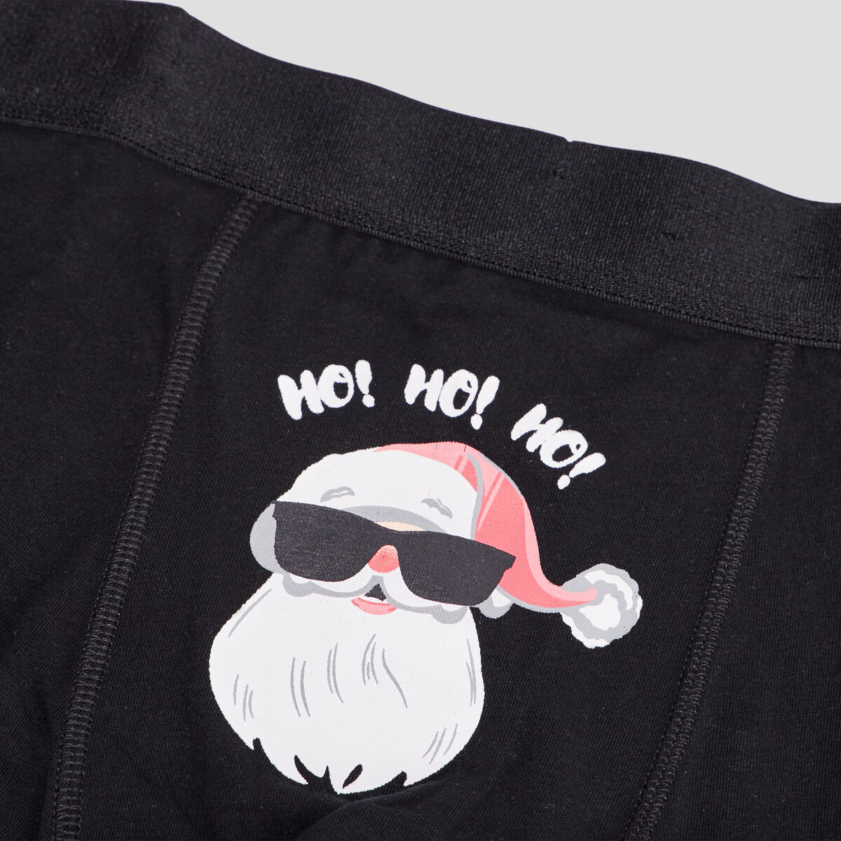 Boxer de No&euml;l noir homme