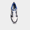Tennis basses &agrave; lacets Puma Rebound V6 bleu fonc&eacute; gar&ccedil;on