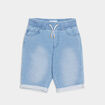 Bermuda taille élastiquée Creeks denim double stone garçon
