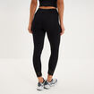 Legging 7/8&egrave;me avec dentelle noir femme