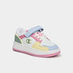 Tennis basses &agrave; scratchs Champion RD18 multicolore fille