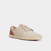 Derbies toile &agrave; lacets Creeks sable homme