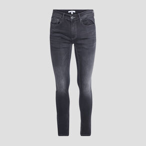 Jeans skinny stretch gris homme