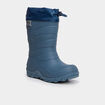 Bottes de pluie doubl&eacute;es bleu gar&ccedil;on