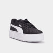 Tennis plateformes à lacets Puma noir fille