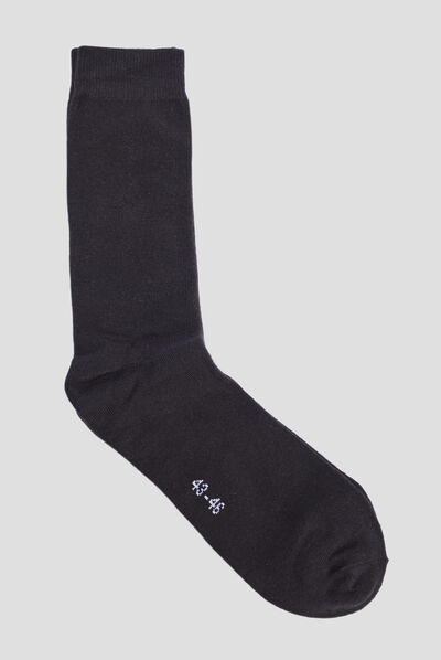 Lot 5 paires chaussettes noir homme