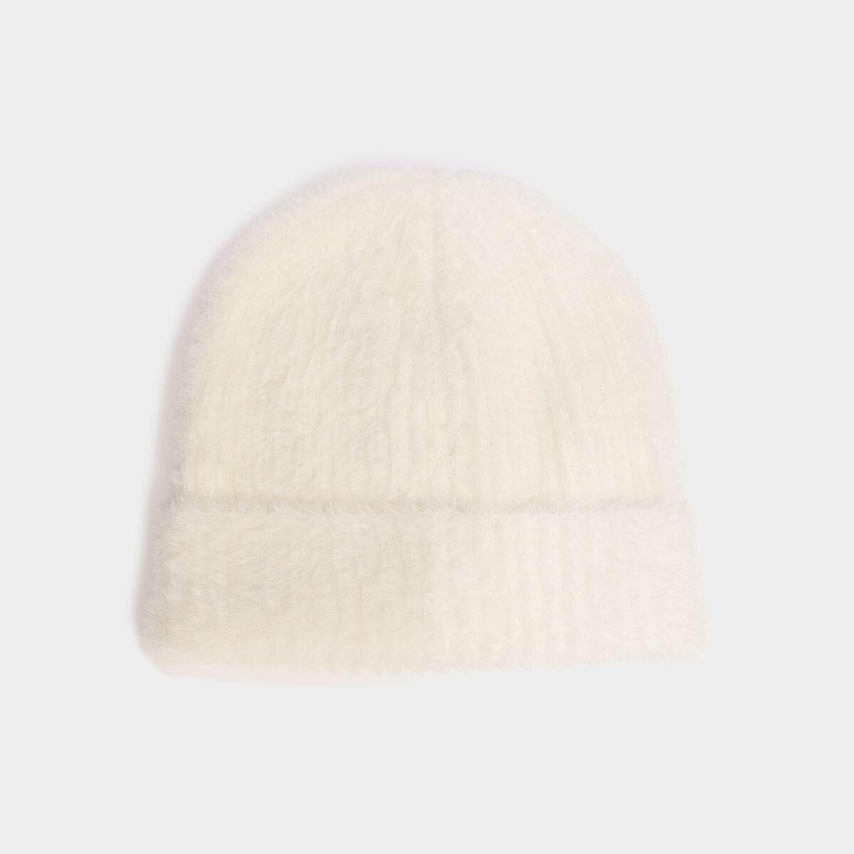 Bonnet ivoire femme