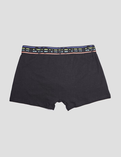 Lot 3 boxers Creeks noir homme