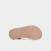 Sandales avec perles en cuir Creeks rose fille