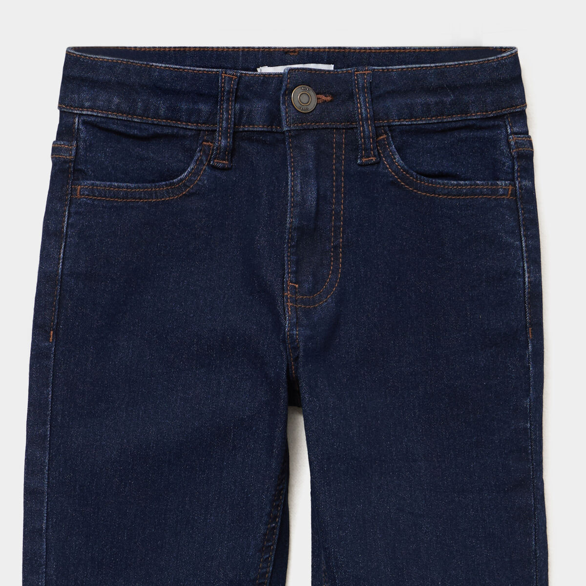 Jean slim taille standard bleu gar&ccedil;on