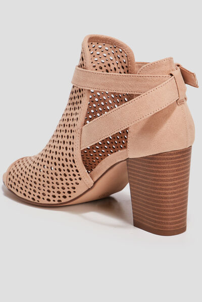 Sandales à talons sable femme