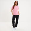 T-shirt manches courtes coton Champion rose femme