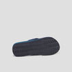 Tongs brides en jean bleu homme