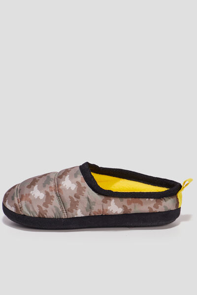 Chaussons mules Creeks multicolore garçon