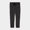 Pantalon jogging 7/8&egrave;me gris fonc&eacute; femme
