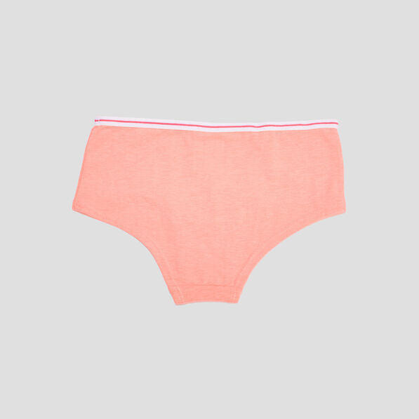 lot 5 shortys coton rose clair fille Lot 5 shortys coton rose clair fille