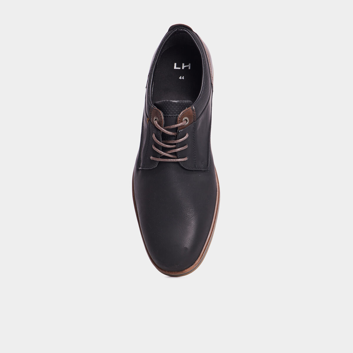 Derbies &agrave; lacets noir homme