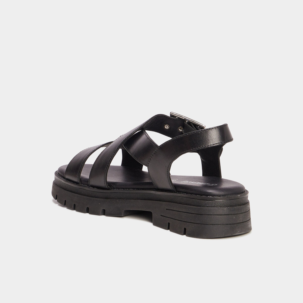 Sandales en cuir Liberto noir femme