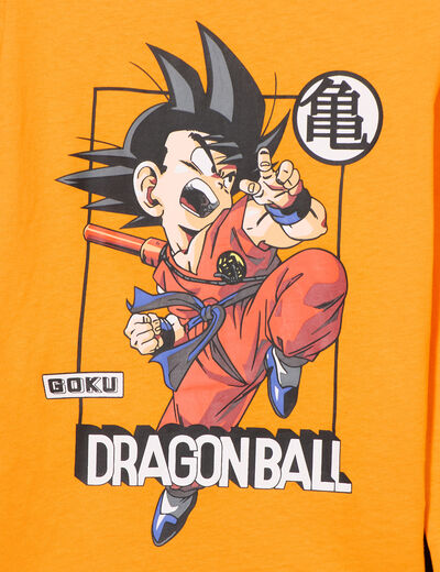Ensemble pyjama pantalon Dragon Ball orange corail garçon