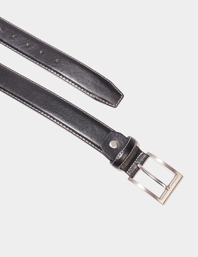 Ceinture noir homme