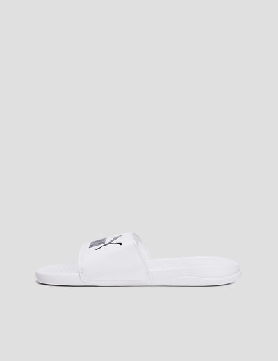 Claquettes Puma blanc homme