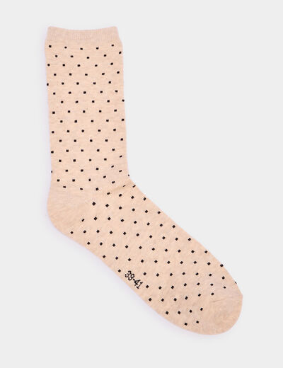 Lot 5 paires chaussettes multicolore femme