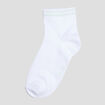 Lot 3 paires socquettes blanc femme