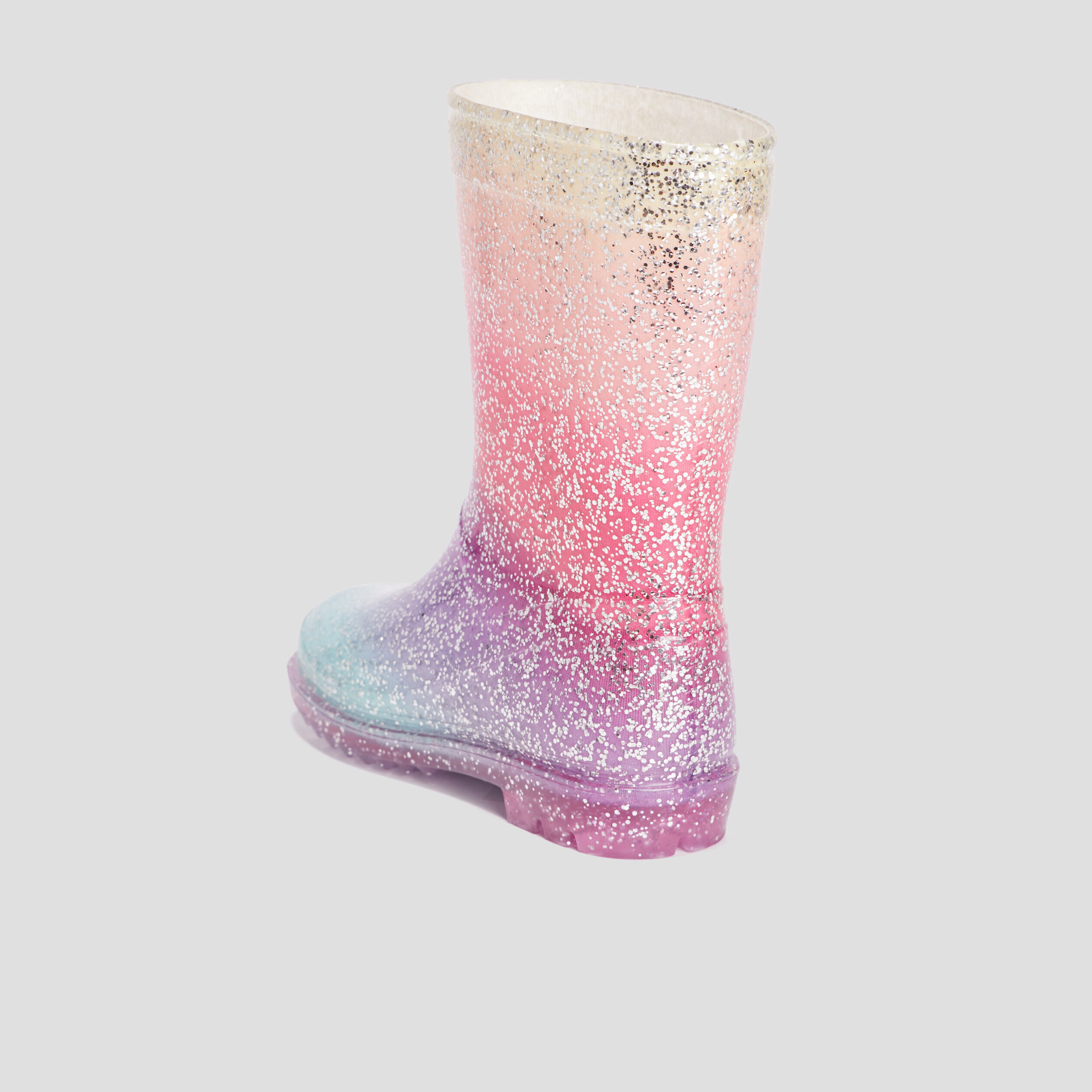 Bottes online caoutchouc paillettes