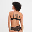 Soutien-gorge emboîtant dentelle noir femme
