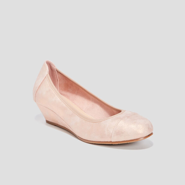 ballerines compensees rose femme Ballerines compensées rose femme