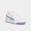 Tennis basses lacets Puma Carina Street mauve fille