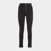 Jeans skinny taille haute Liberto denim noir femme
