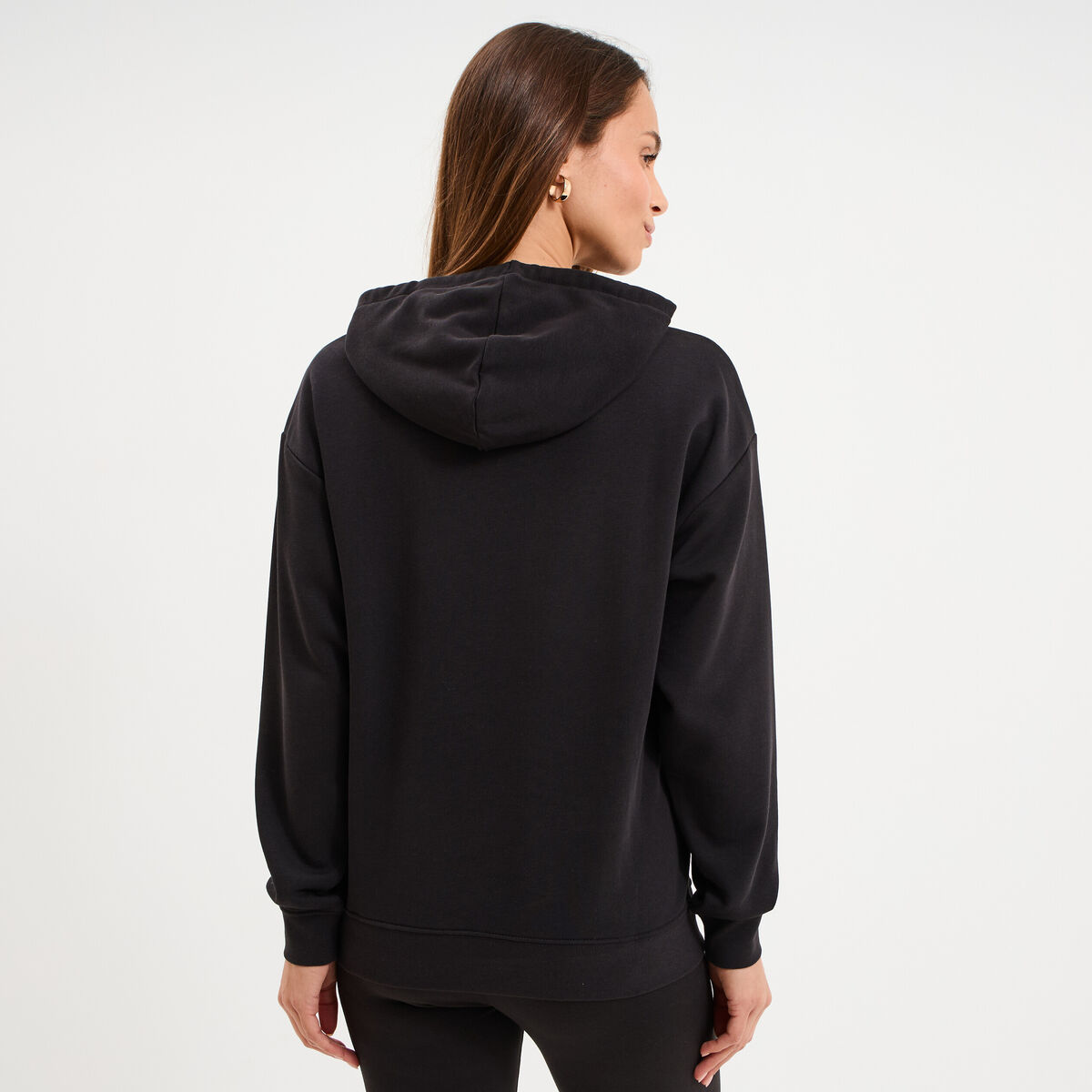 Sweat hoodie 1 poche &agrave; capuche Puma noir femme