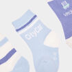 Lot 5 paires chaussettes coton multicolore b&eacute;b&eacute; gar&ccedil;on