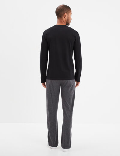 Ensemble pyjama 2 pièces Volkswagen noir homme