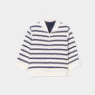 Ensemble 2 pièces t-shirt et gilet teddy bleu marine bébé garçon