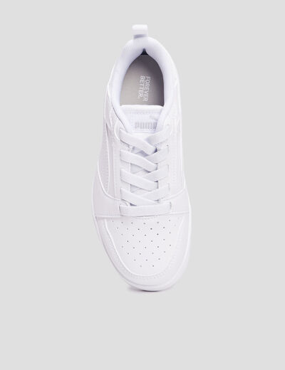 Tennis basses à lacets Puma Joy blanc fille