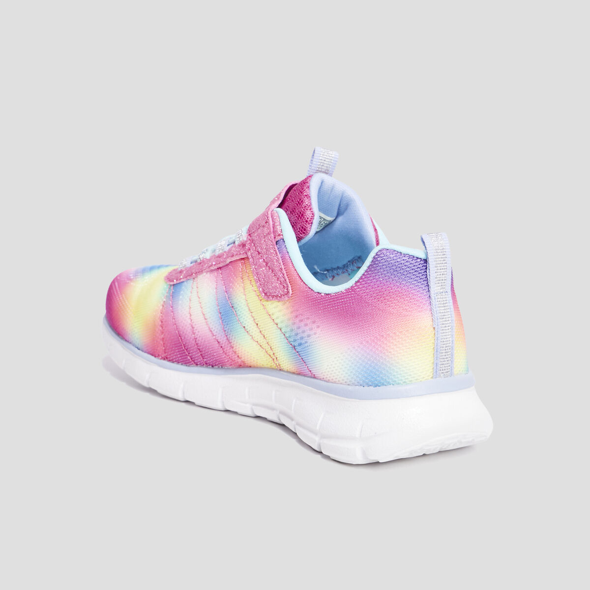 Baskets running à scratchs Sketchers multicolore fille