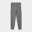 Bas de pyjama jogger en maille gris fonc&eacute; femme