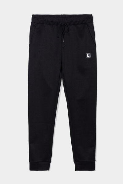 Pantalon de jogging slim Liberto noir homme