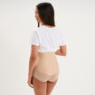 Culotte haute gainant beige femme