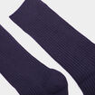 Lot 2 paires chaussettes côtelées bleu marine homme