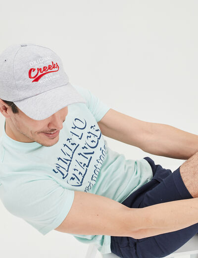 Casquette Creeks gris homme