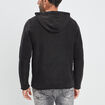 Pull à capuche Liberto gris foncé homme