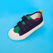 Tennis basses &agrave; scratchs bout renforc&eacute; multicolore gar&ccedil;on