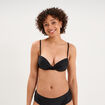 Haut de maillot de bain push up armatur&eacute; noir femme