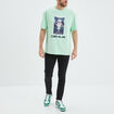 T-shirt manches courtes Rick et Morty vert homme